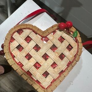 Betsey Johnson sweet cherry pie crossbody